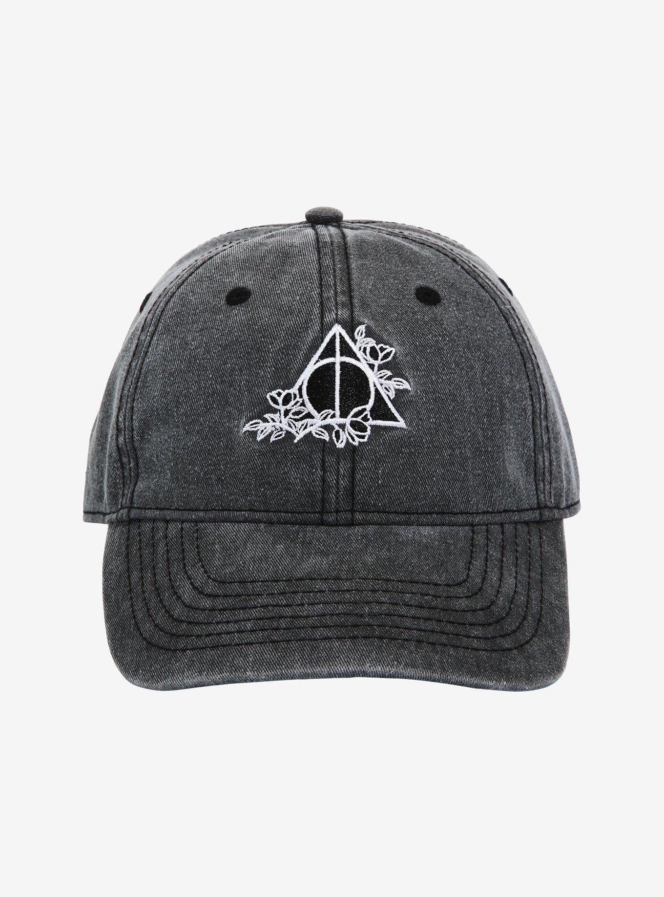 Harry Potter Deathly Hollows Logo Cap - BoxLunch Exclusive, , hi-res