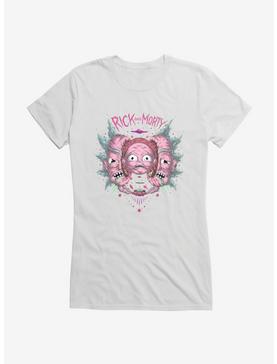 Rick And Morty Psychedelic Split Head Girls T-Shirt, , hi-res