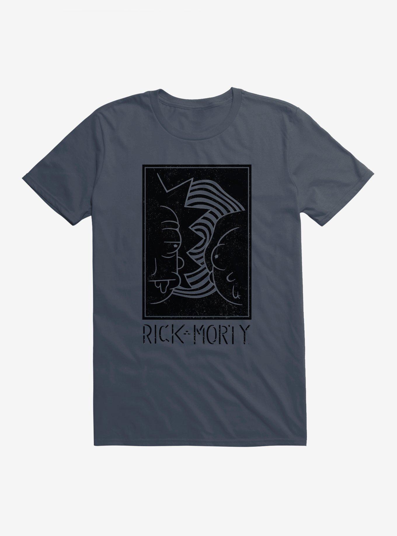 Rick And Morty Portal Portrait T-Shirt | Hot Topic