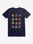 Rick And Morty Psychedelic Expression T-Shirt, NAVY, hi-res