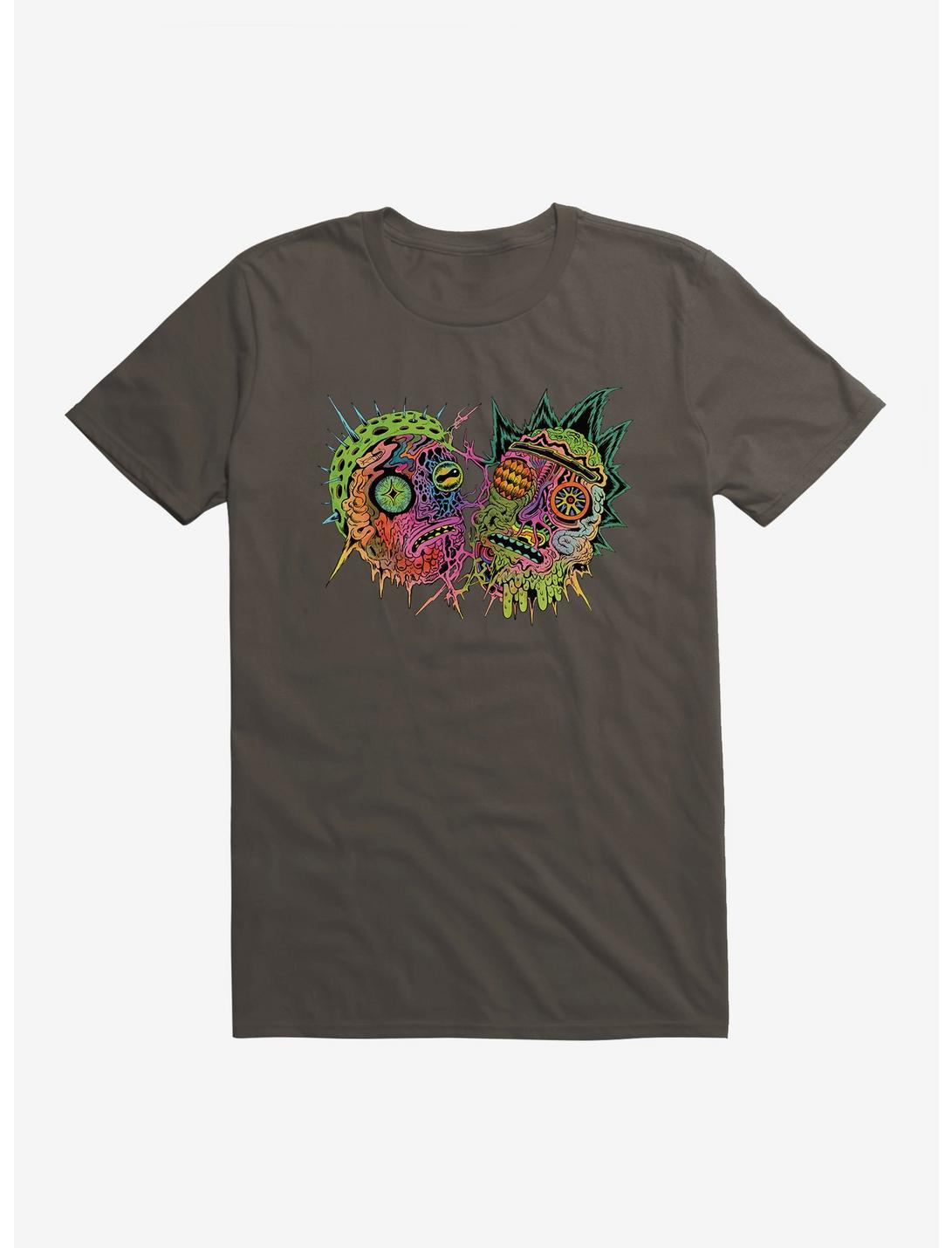 Rick And Morty Neon Psychedelic T-Shirt, , hi-res