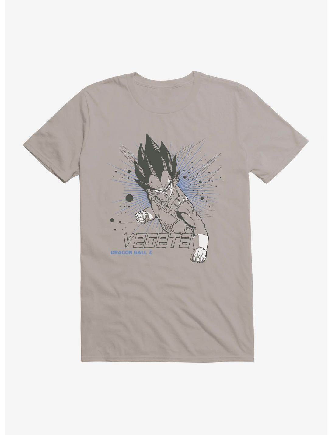 Dragon Ball Z Vegeta T-Shirt, LIGHT GREY, hi-res