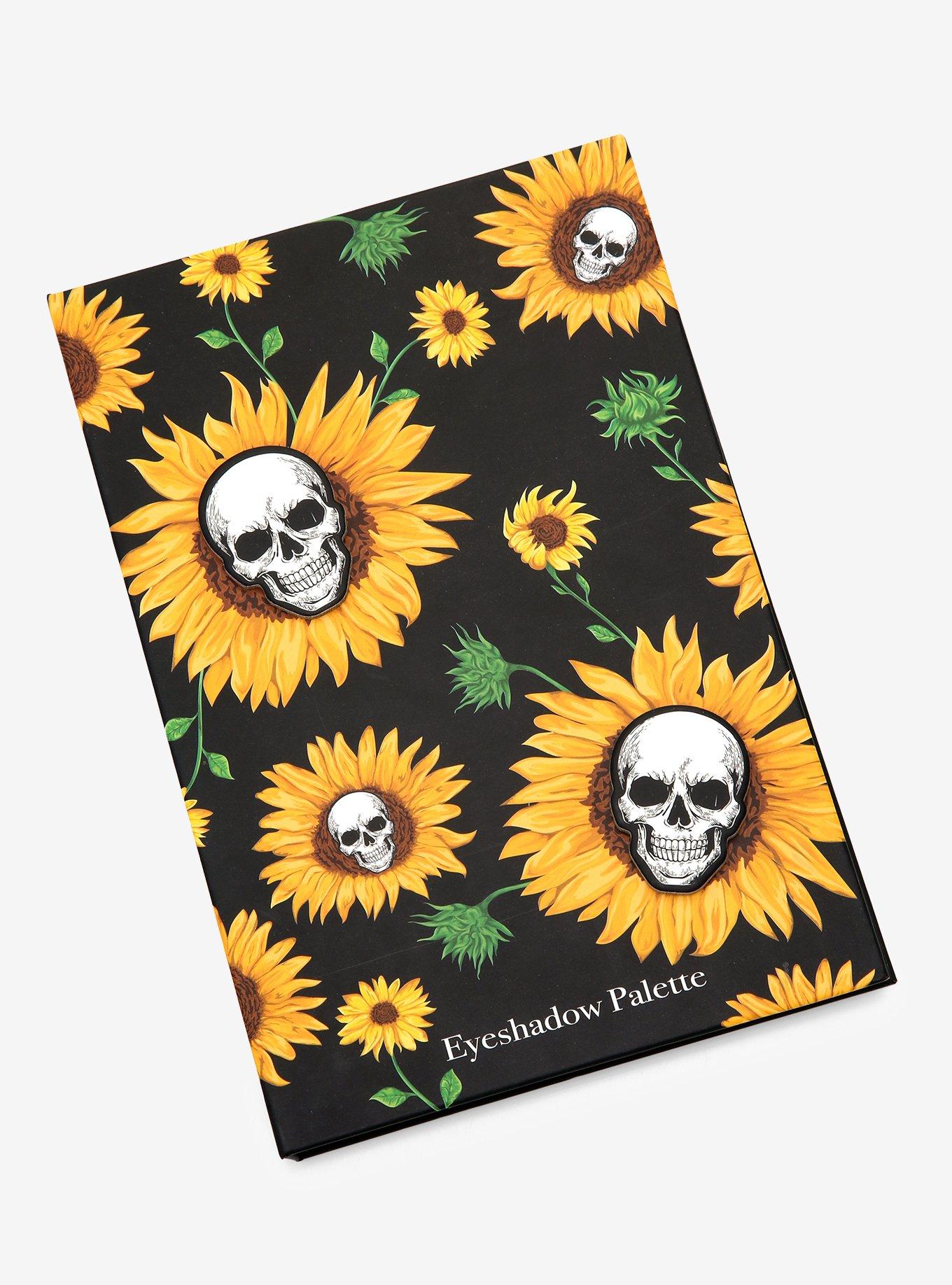 Skull Sunflower Eyeshadow Palette, , hi-res