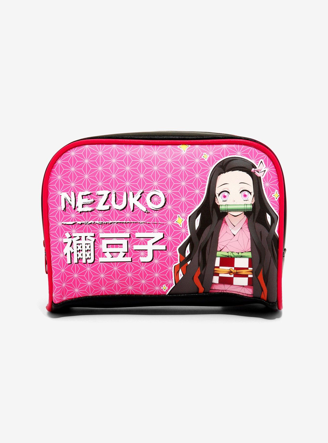 Demon Slayer Kimetsu No Yaiba Nezuko Makeup Bag Hot Topic