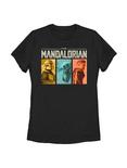 Star Wars The Mandalorian Group Womens T-Shirt, BLACK, hi-res
