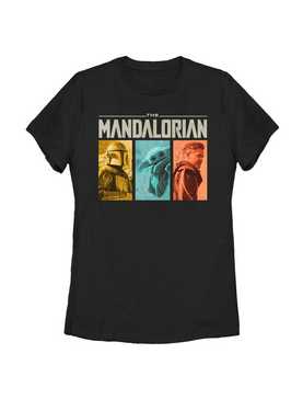 Star Wars The Mandalorian Group Womens T-Shirt, , hi-res