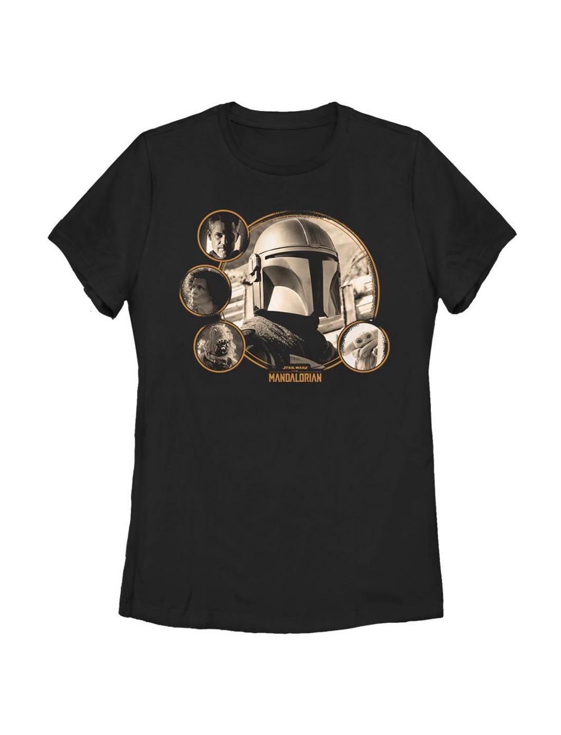 Star Wars The Mandalorian Mando Womens T-Shirt, BLACK, hi-res