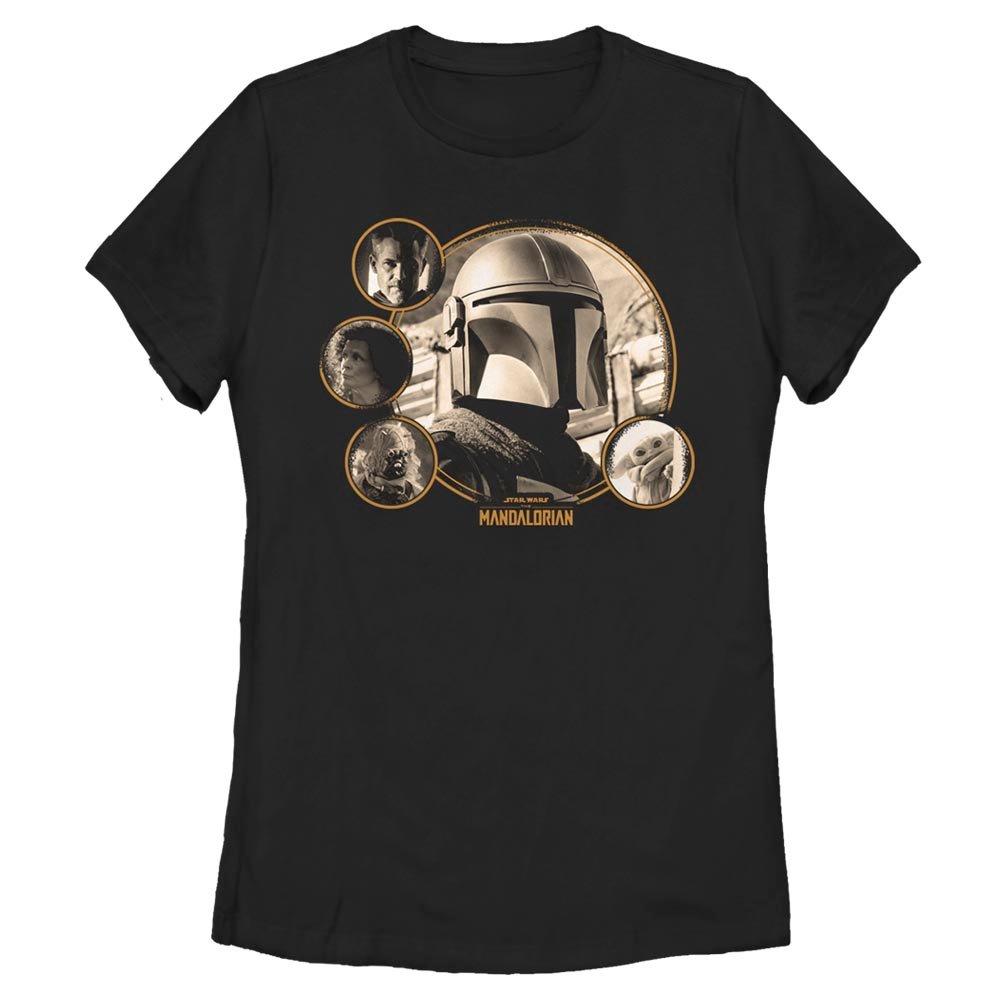 Star Wars The Mandalorian Mando Womens T-Shirt, BLACK, hi-res