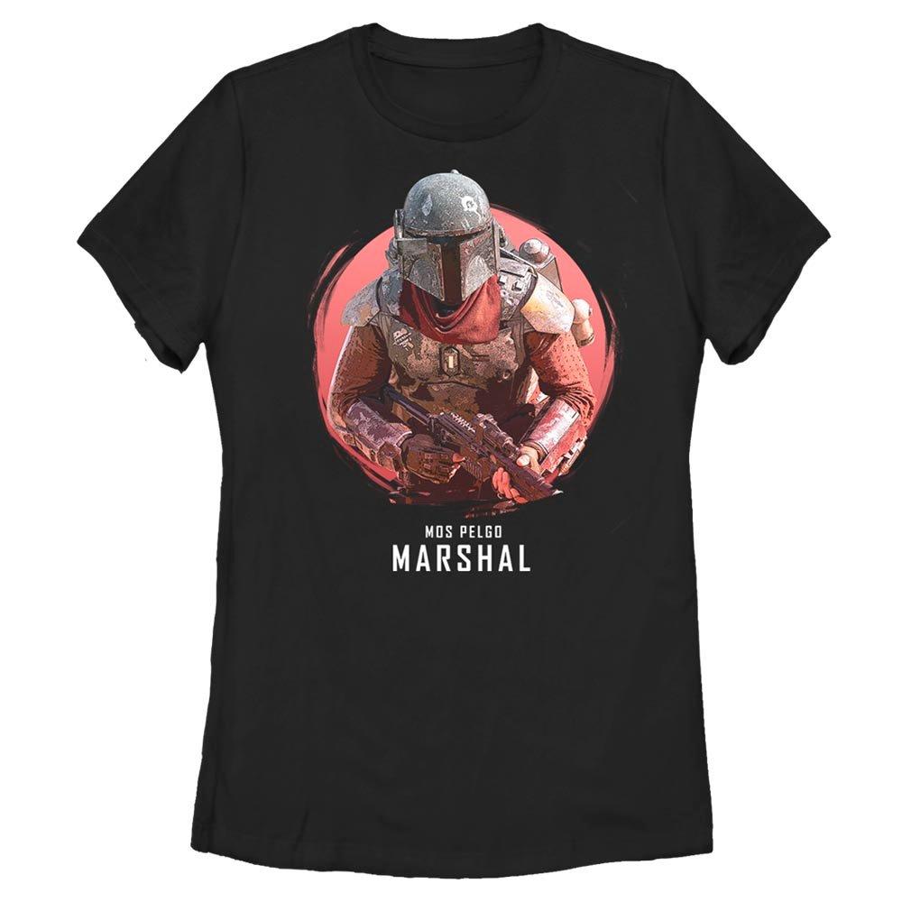 Star Wars The Mandalorian Solar Womens T-Shirt, BLACK, hi-res view 1