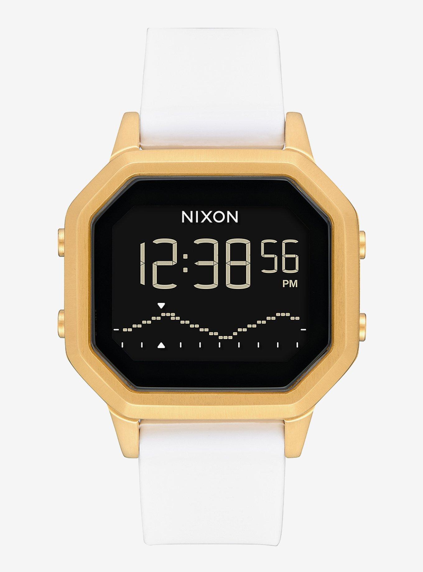 Nixon Siren Ss Gold White Watch