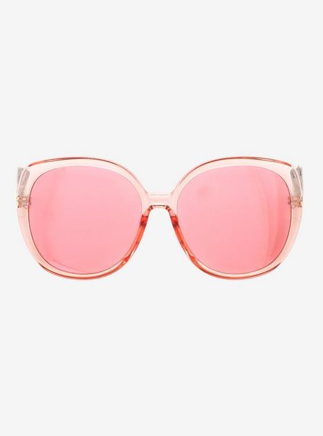 Pink Clear Sunglasses | Hot Topic