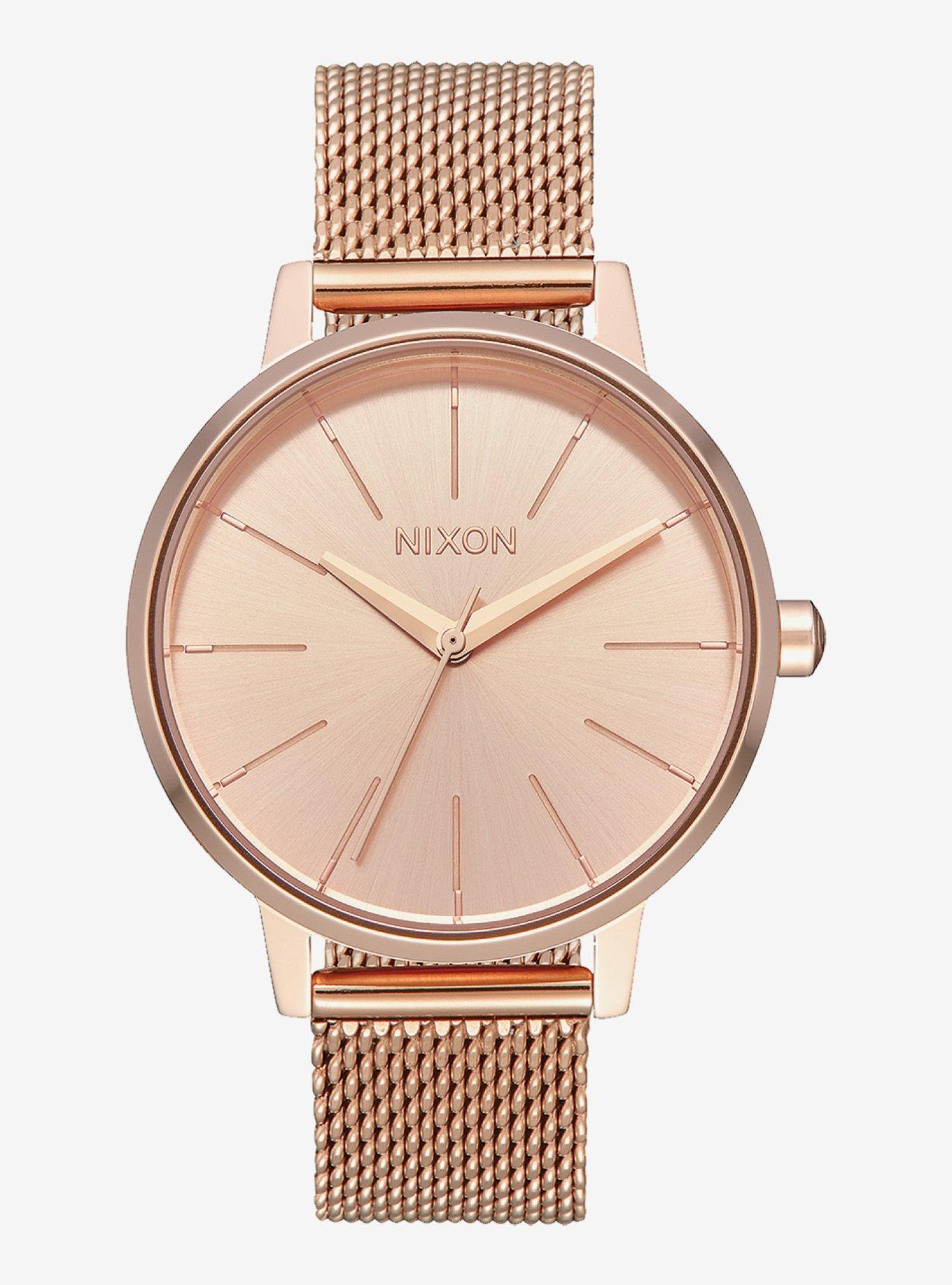 Nixon Kensington Milanese Rose Gold Watch | BoxLunch