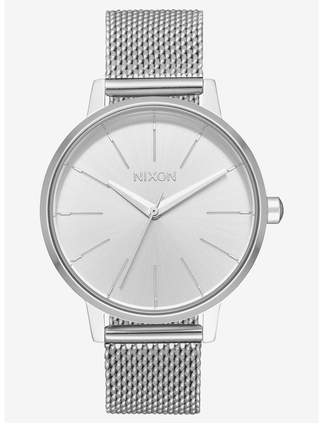 Nixon Kensington Milanese Silver Watch, , hi-res