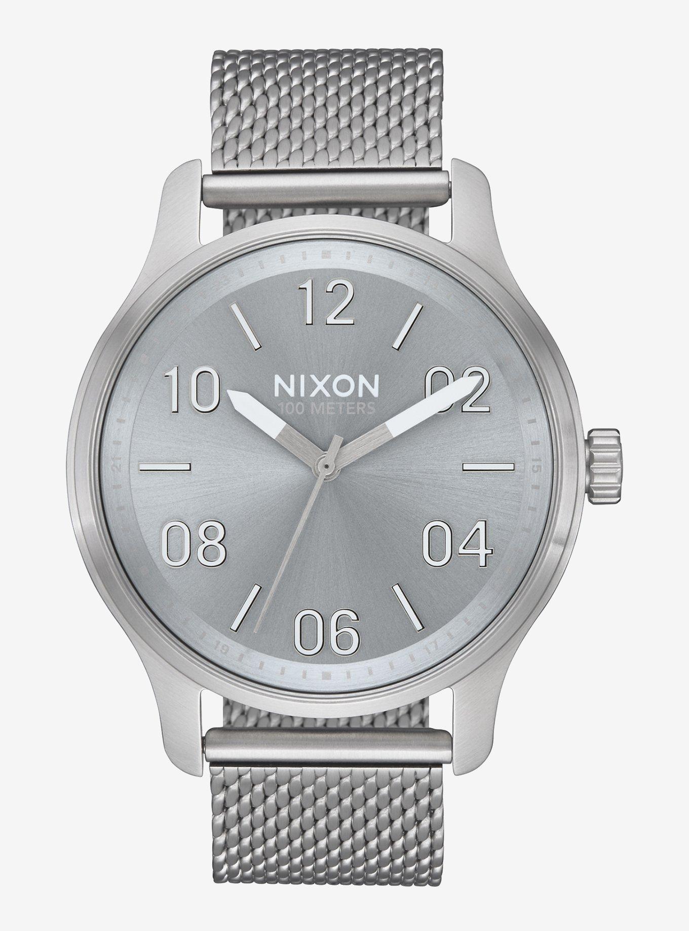 Nixon Patrol All Silver Lum Watch, , hi-res