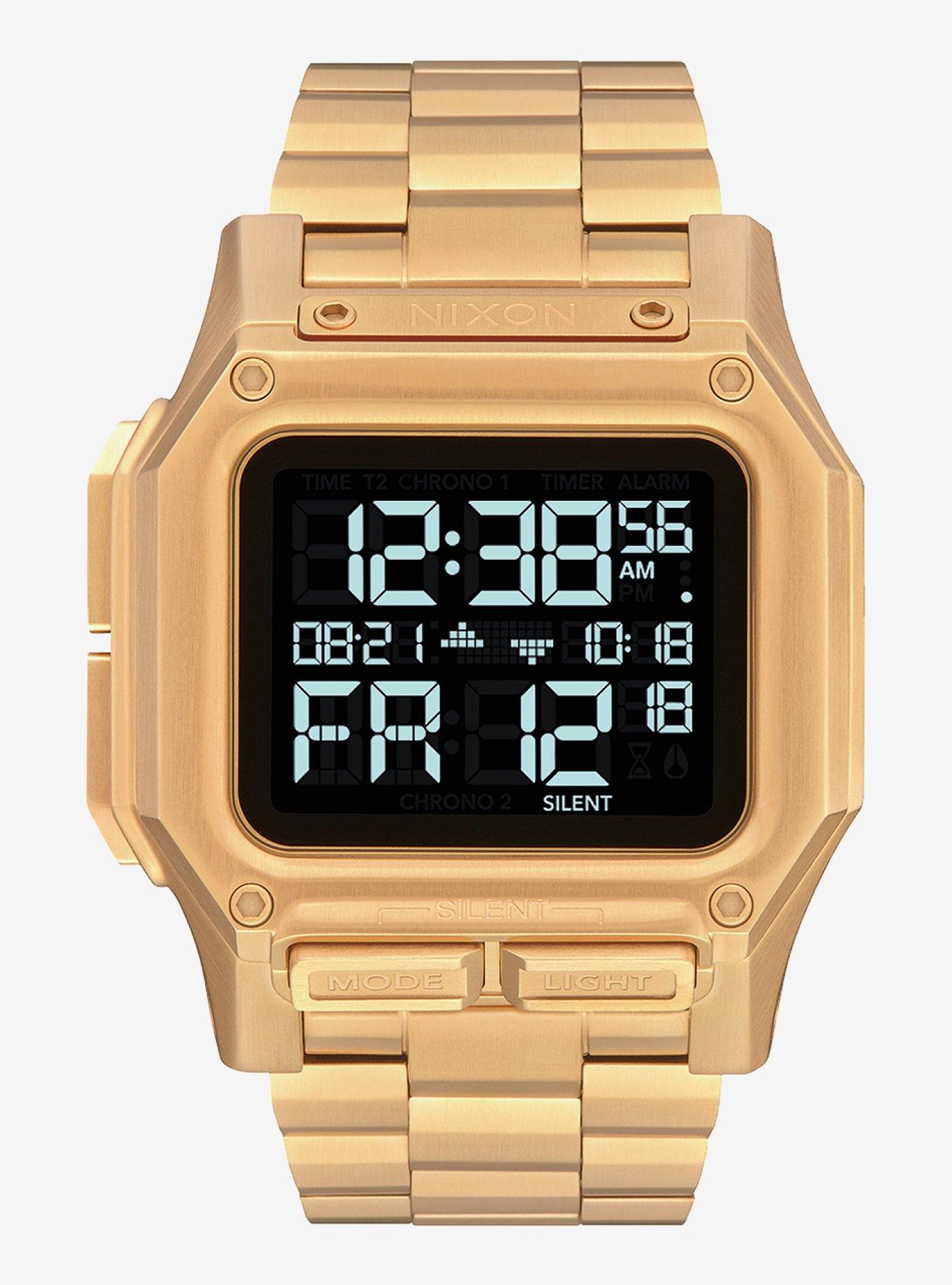 Nixon Regulus Ss All Gold Watch, , hi-res