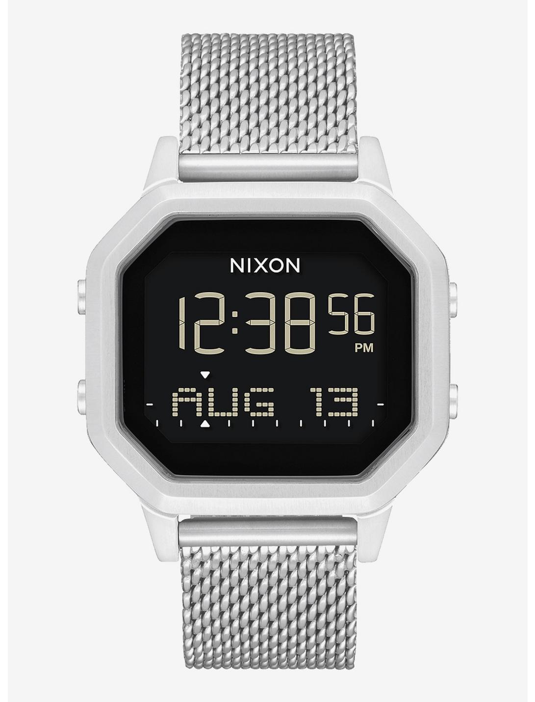 Nixon Siren Milanese Silver Watch, , hi-res