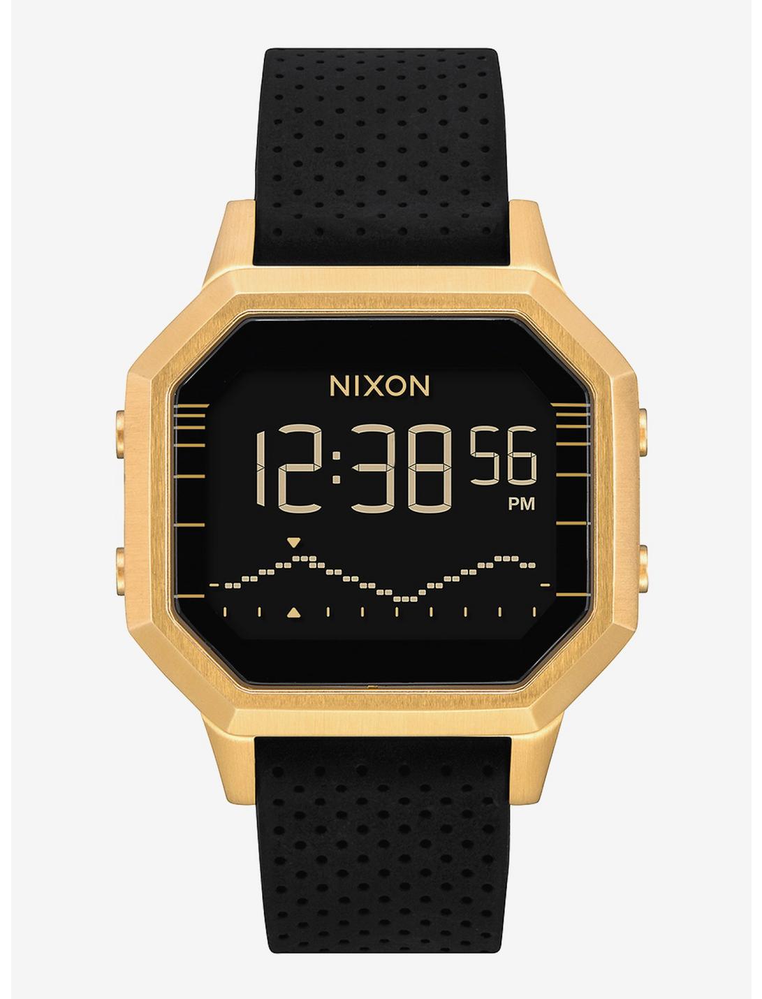 Nixon Siren Ss Gold Black Lh Watch, , hi-res