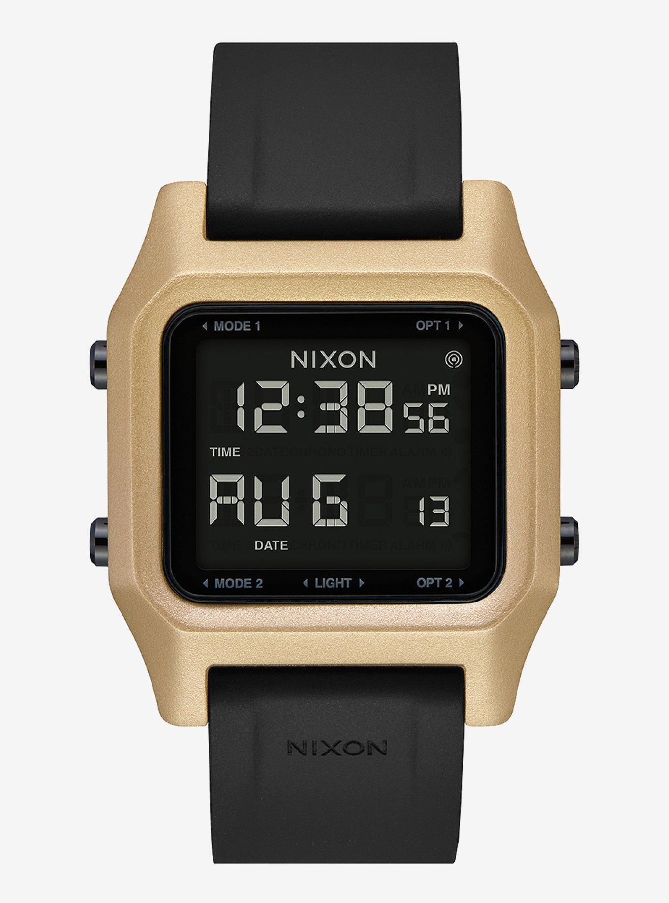 Nixon Gold Watch with Black Dial With Box NIXON REGULUS Watch - Etsy main image 2