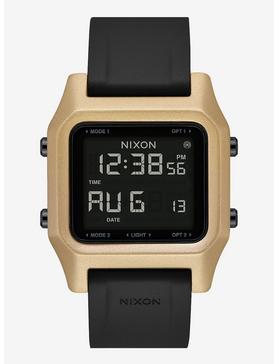 Nixon The New Staple Black Gold Watch, , hi-res