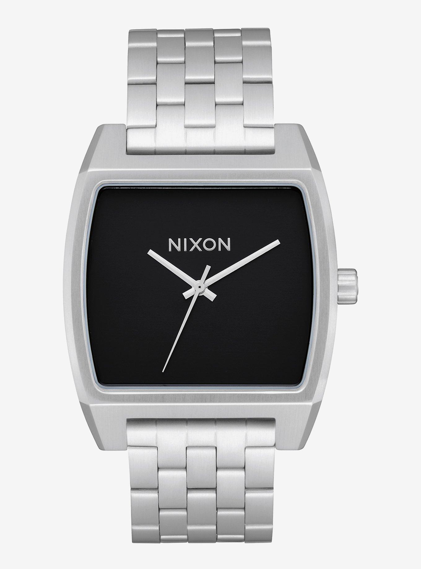 Nixon Time Tracker Black Watch, , hi-res