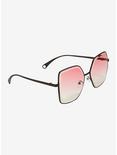 Pink Lens Square Sunglasses, , hi-res