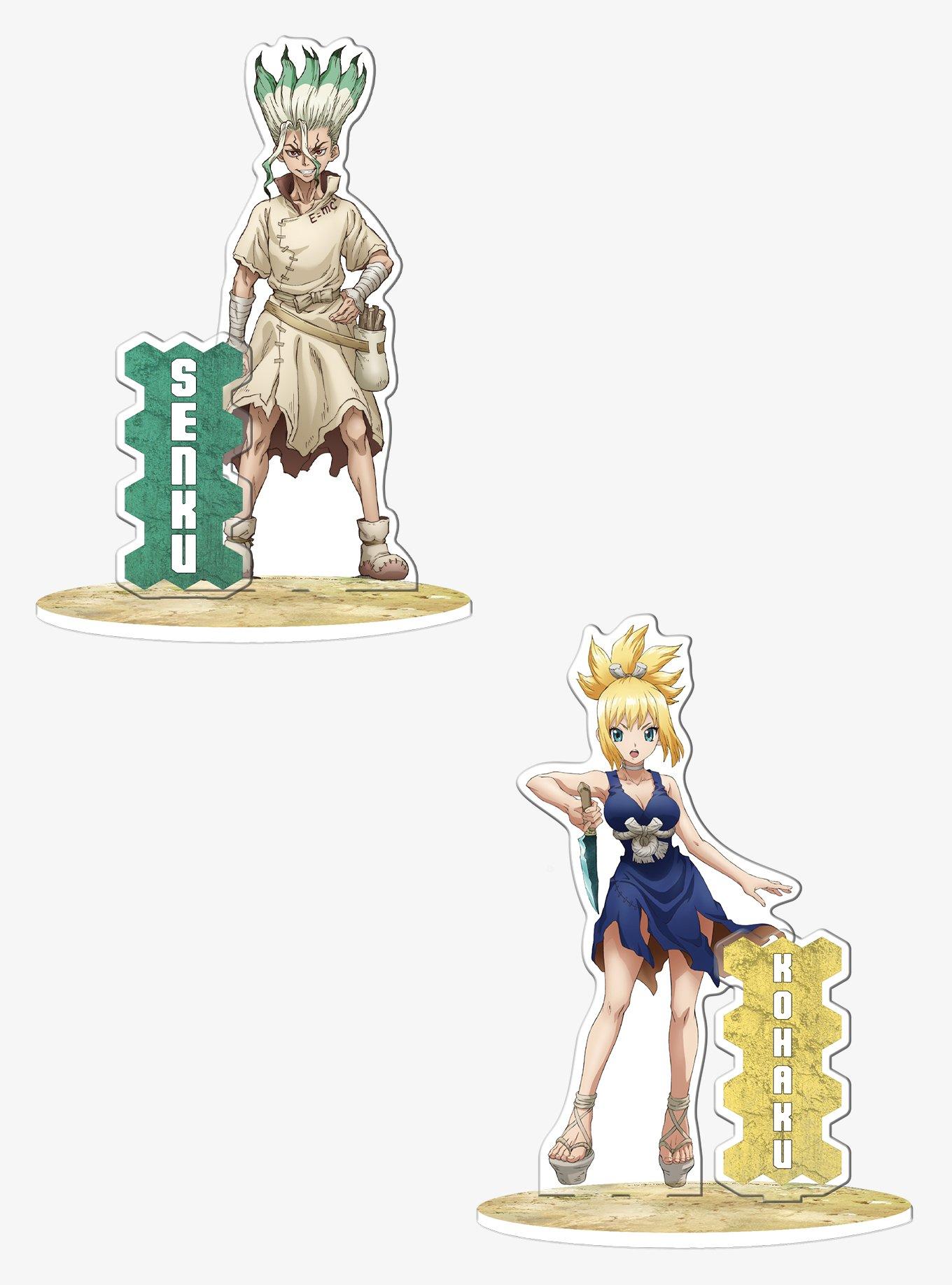 Dr. Stone Senku and Kohaku Acryl Set, , hi-res