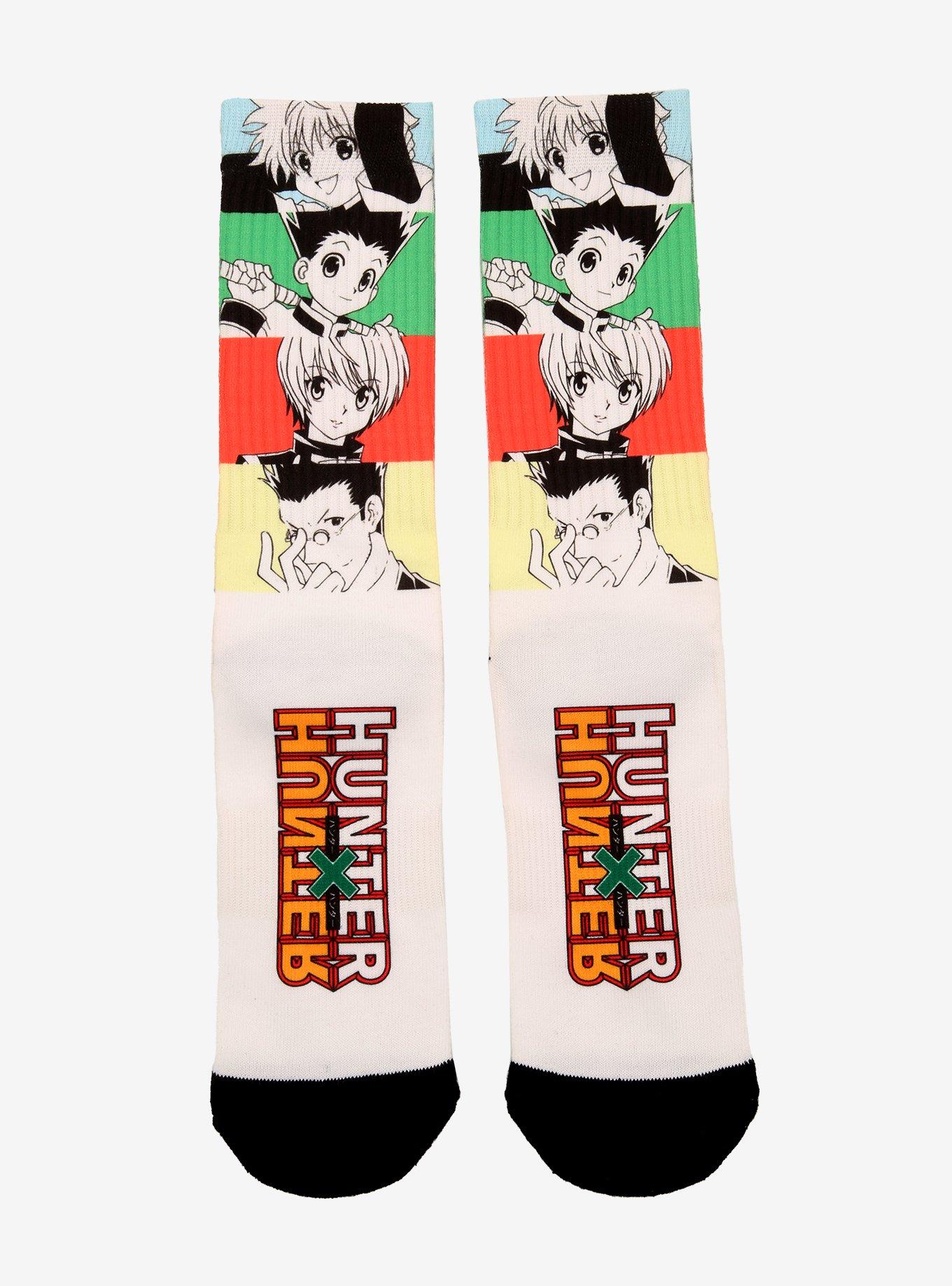 Hunter X Hunter Character Panels Crew Socks, , hi-res