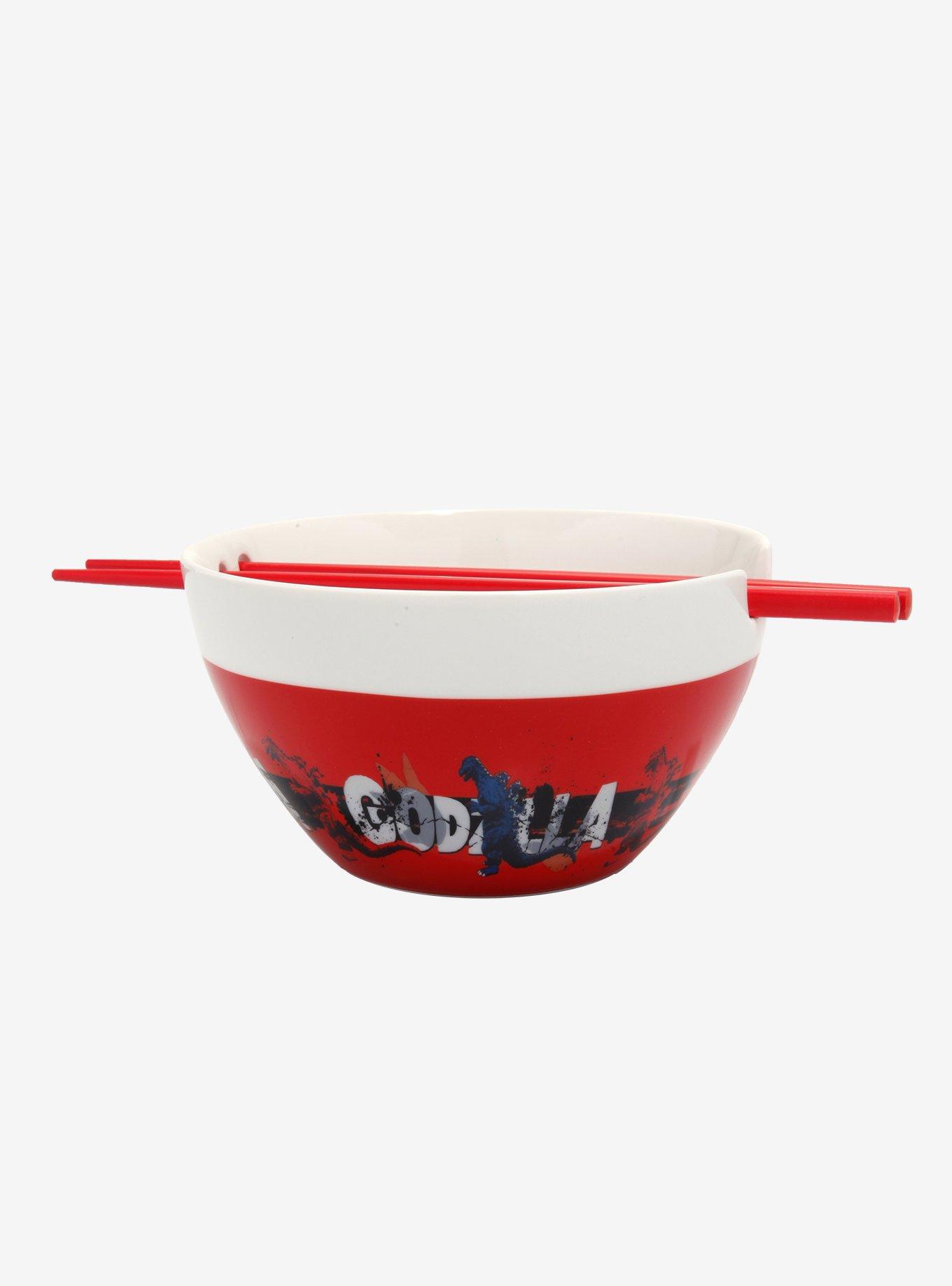 Godzilla Ramen Bowl With Chopsticks, , hi-res