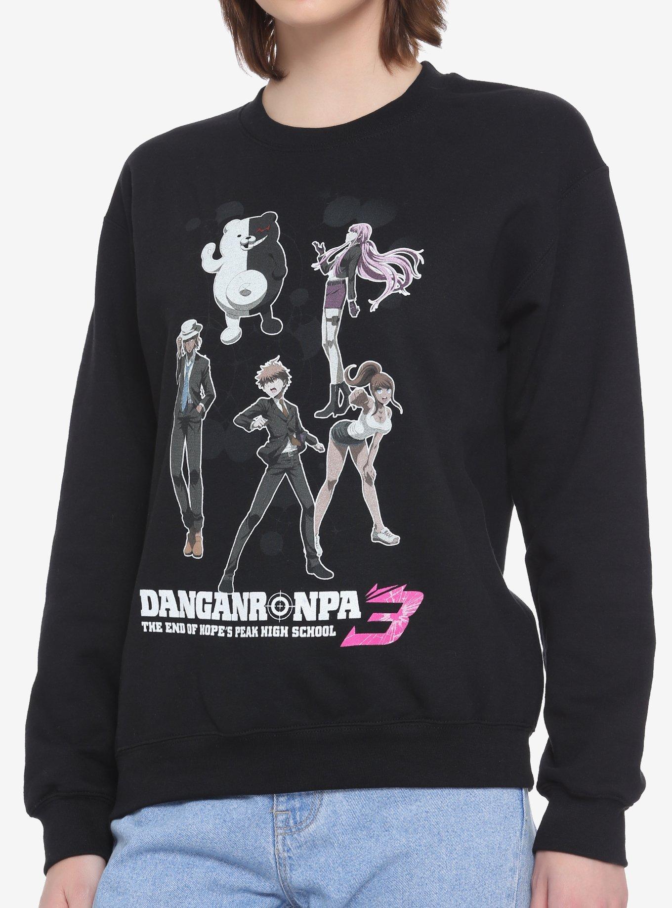 Danganronpa 3: The End Of Hope's Peak High School Group Girls Sweatshirt, MULTI, hi-res