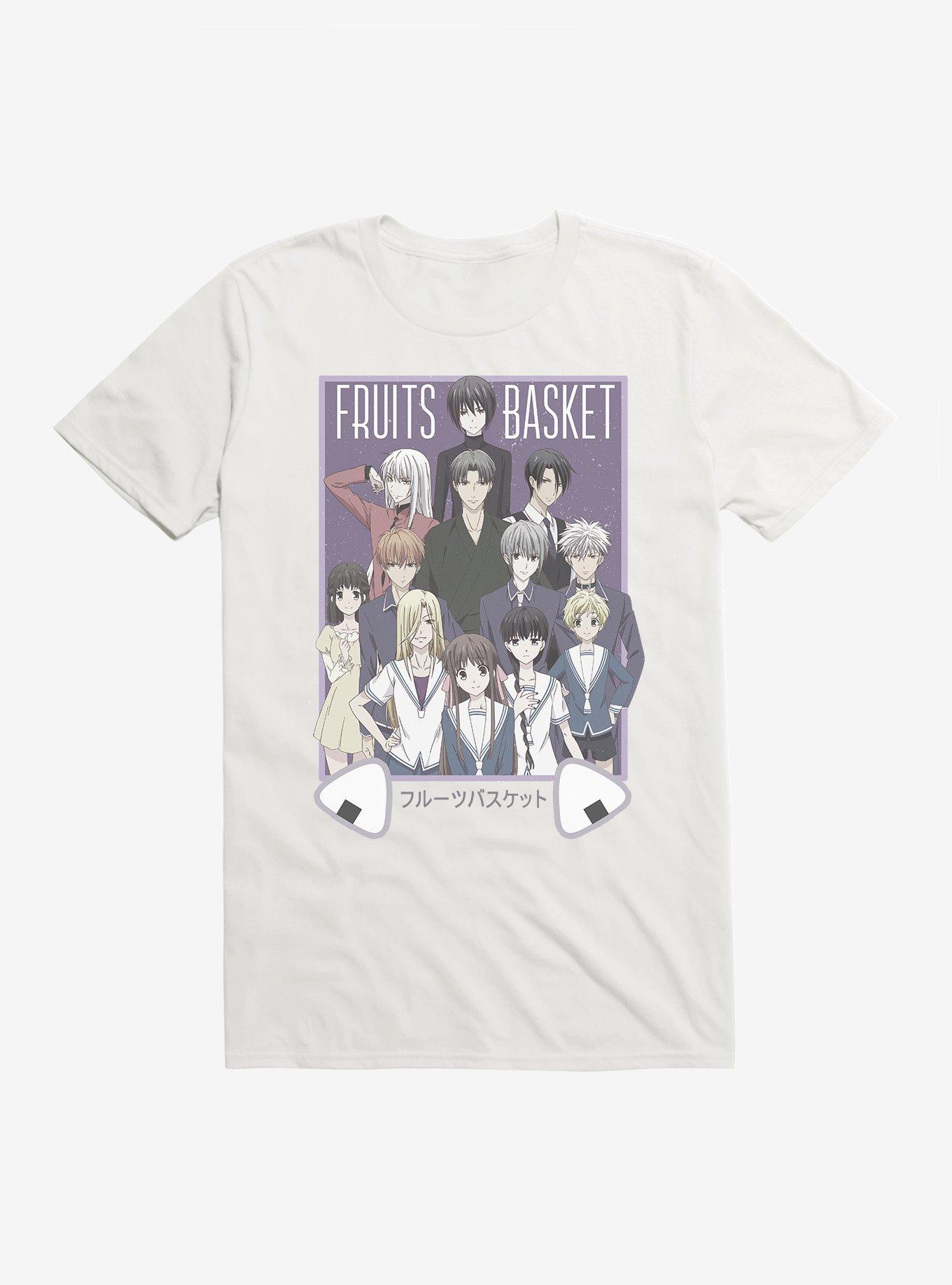 Fruits Basket Group T-Shirt - WHITE