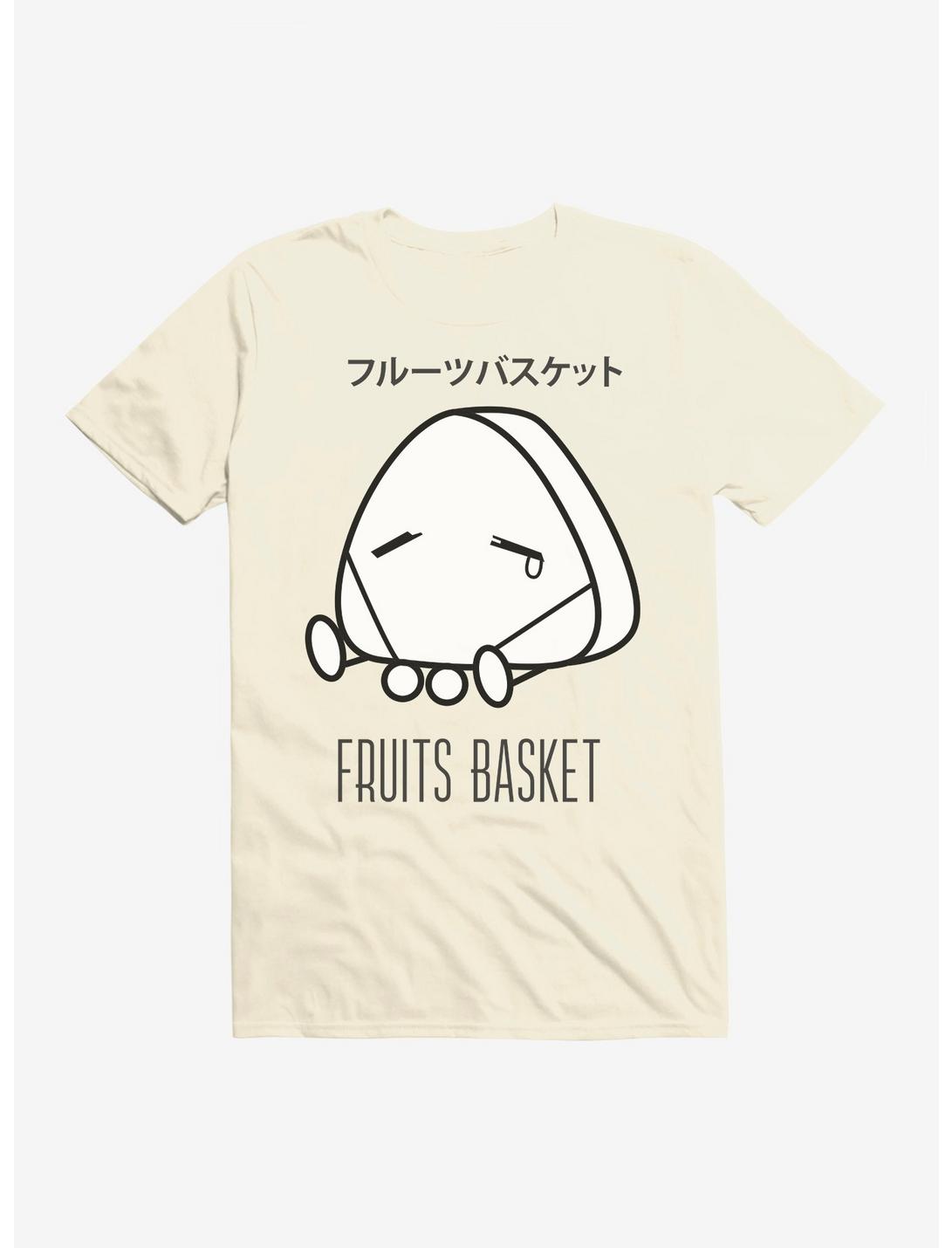 Fruits Basket Sad Onigiri T-Shirt, NATURAL, hi-res