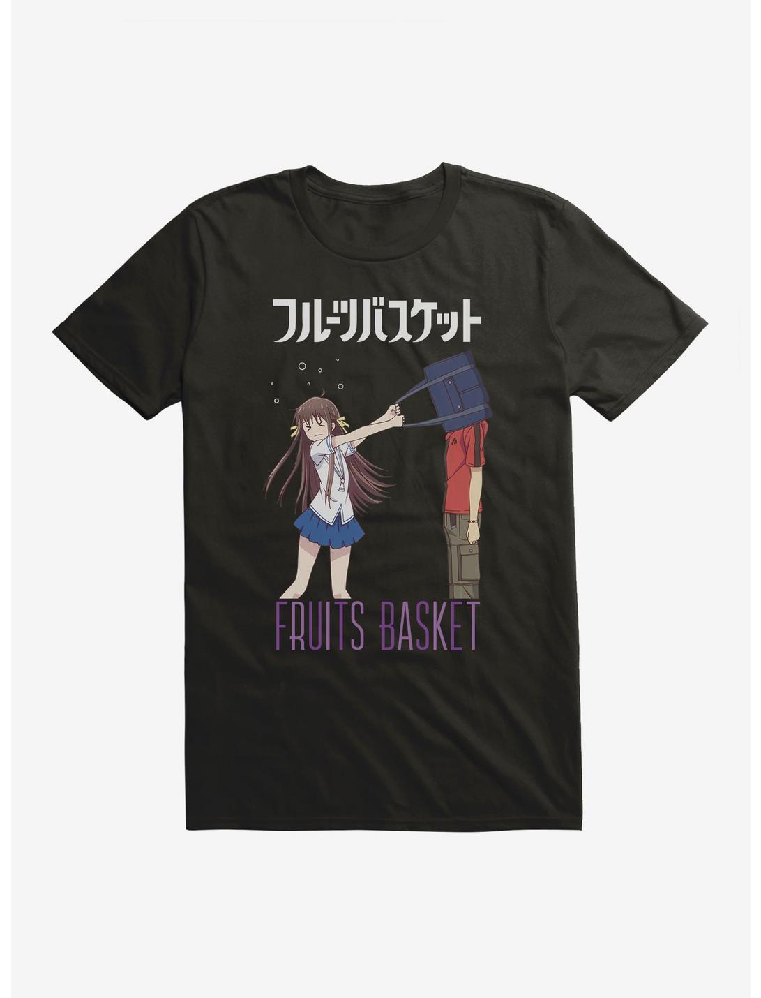 Fruits Basket Tohru Swinging Bag T-Shirt, BLACK, hi-res