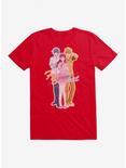 Fruits Basket Yuki, Tohru and Kyo T-Shirt, RED, hi-res