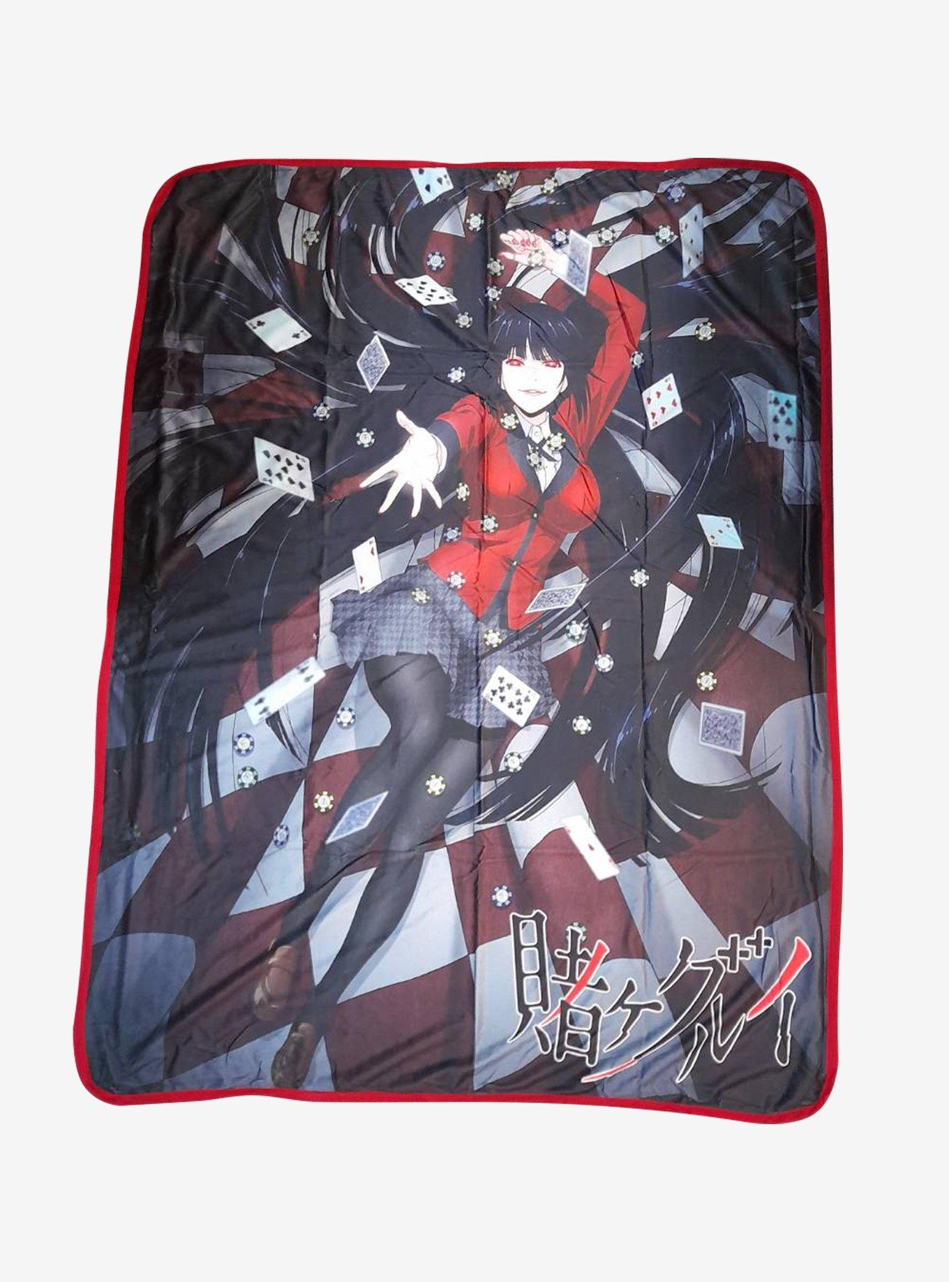 Kakegurui Yumeko Jabami Throw Blanket, , hi-res