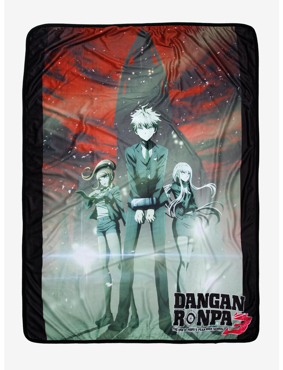 Danganronpa 3: The End Of Hope's Peak High School Poster Throw Blanket, , hi-res