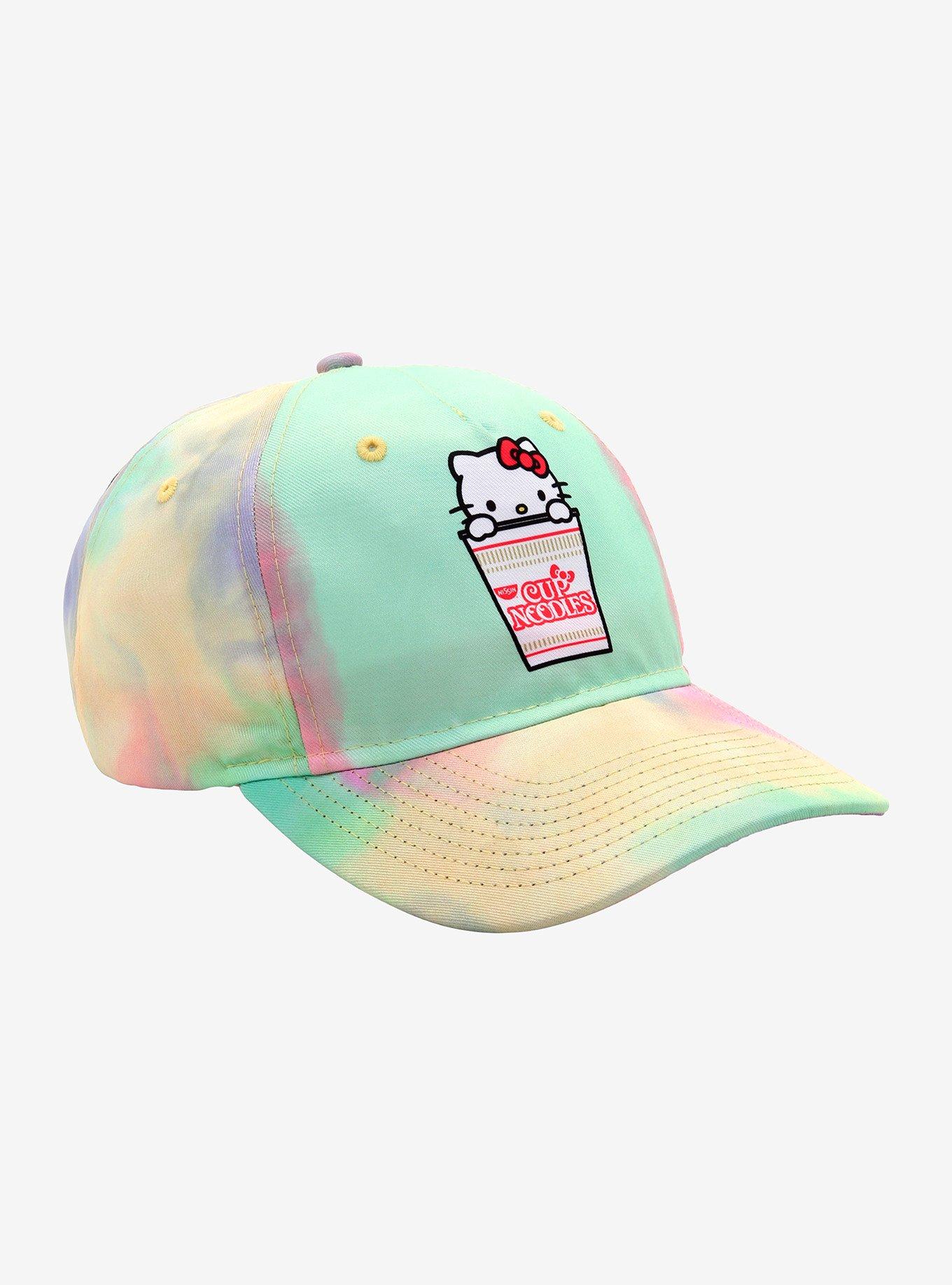 Nissin Cup Noodles X Hello Kitty Tie-Dye Dad Cap, , hi-res