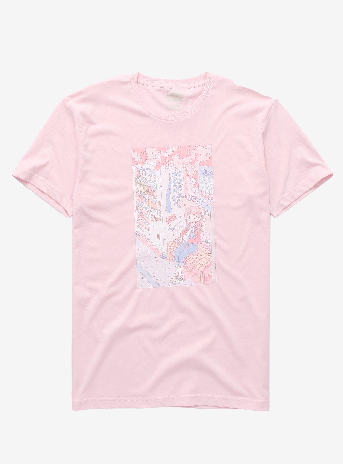 Vapor95 Cherry Blossom Rain T-Shirt, MULTI, hi-res
