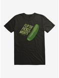Rick And Morty Flip The Pickle, Morty T-Shirt, BLACK, hi-res