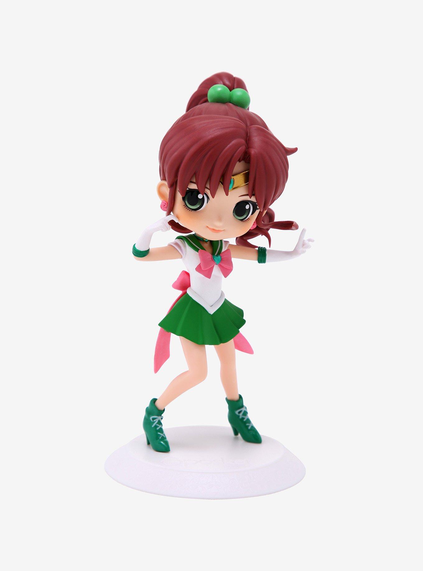 Banpresto Sailor Moon Eternal Q Posket Super Sailor Jupiter (Ver. A) Figure, , hi-res