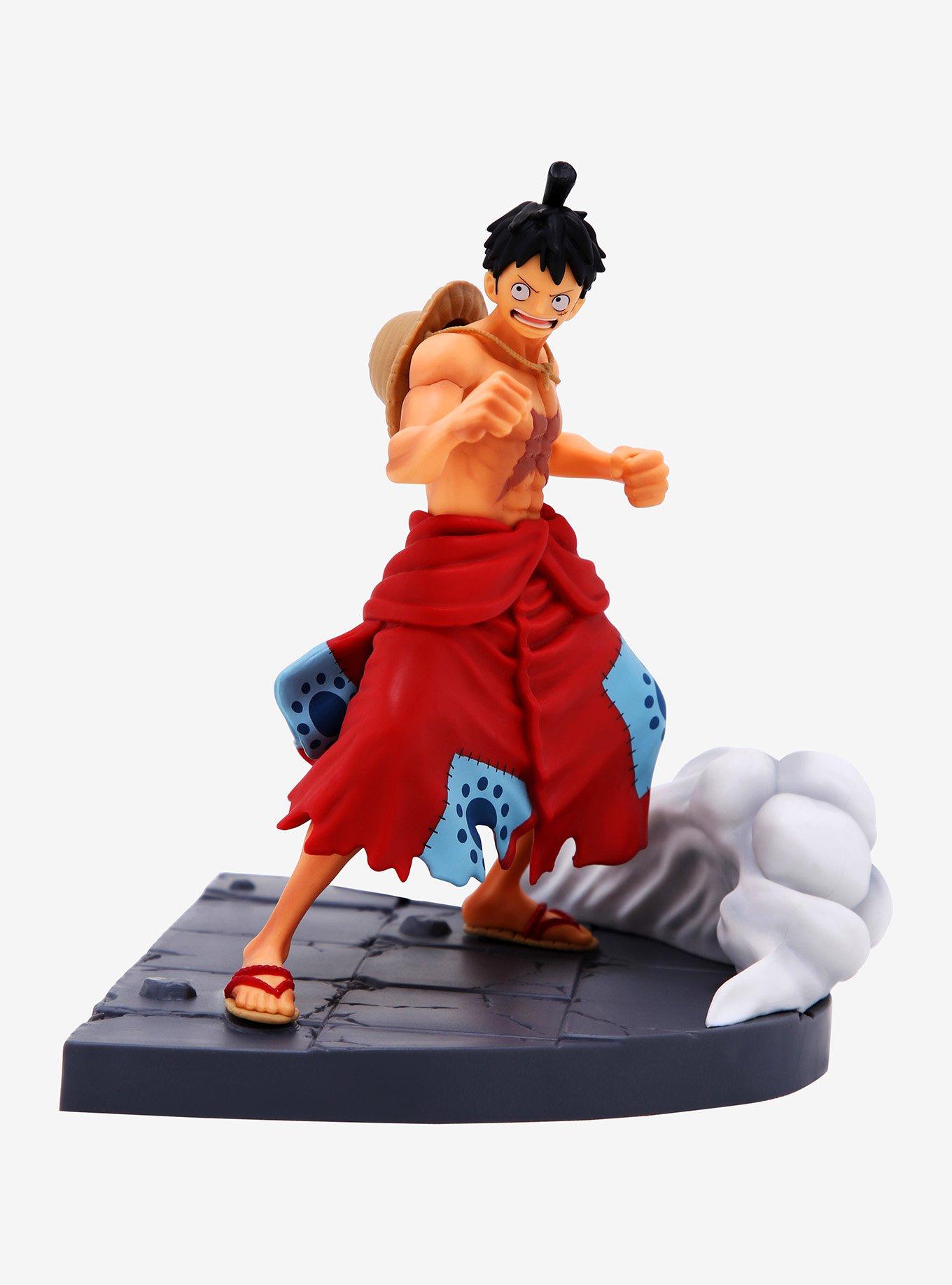 Banpresto One Piece Luffy Classeur à bûches Sélection Worst Generation  Vol.1 Figurine 13 cm