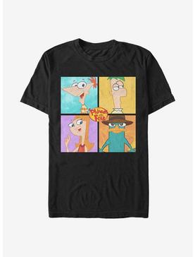 Disney Phineas And Ferb Character Box Up T-Shirt, , hi-res