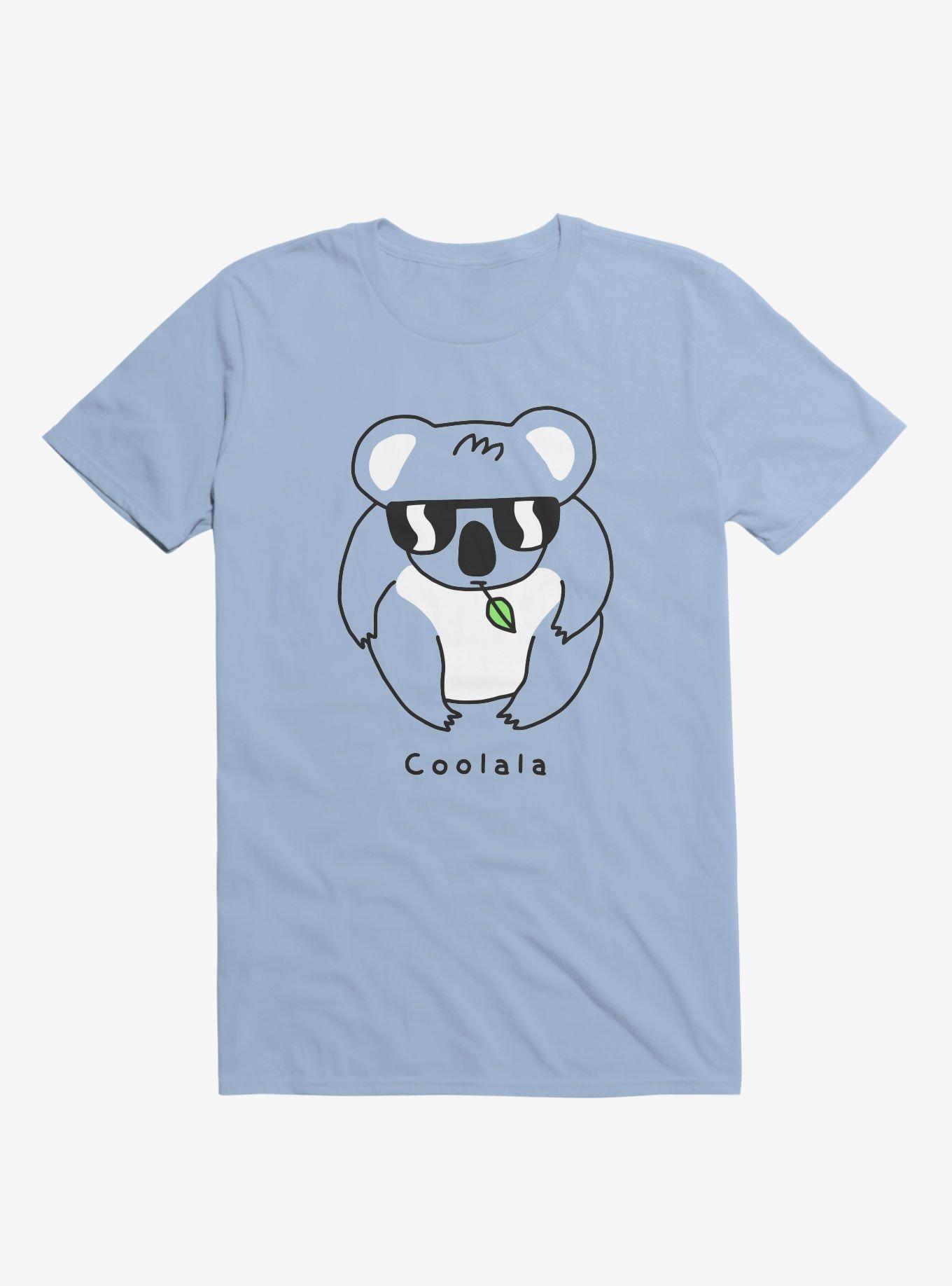 Coolala Koala Light Blue T-Shirt, LIGHT BLUE, hi-res