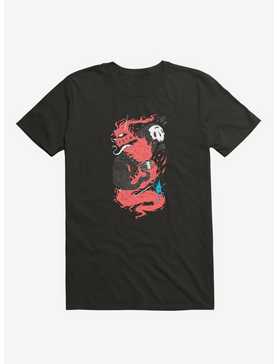 Death Of The Fire Demon Black T-Shirt, , hi-res