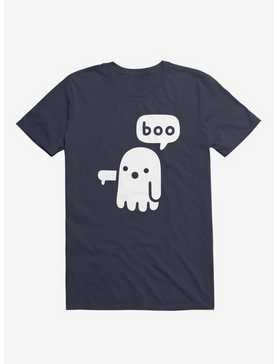 Ghost Of Disapproval Navy Blue T-Shirt, , hi-res