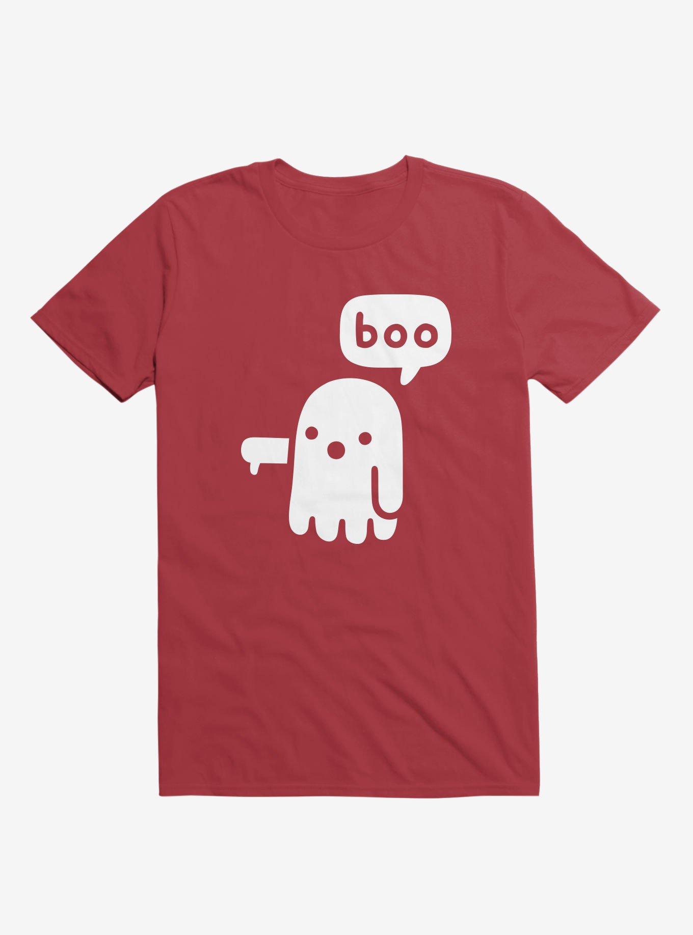 Ghost Of Disapproval Red T-Shirt, , hi-res