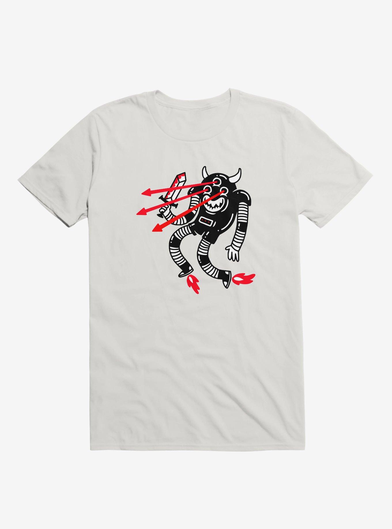 THRDLESS Killer Robot White T-Shirt