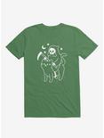 Death Rides A Black Cat Kelly Green T-Shirt, KELLY GREEN, hi-res
