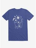 Death Rides A Black Cat Royal Blue T-Shirt, ROYAL, hi-res