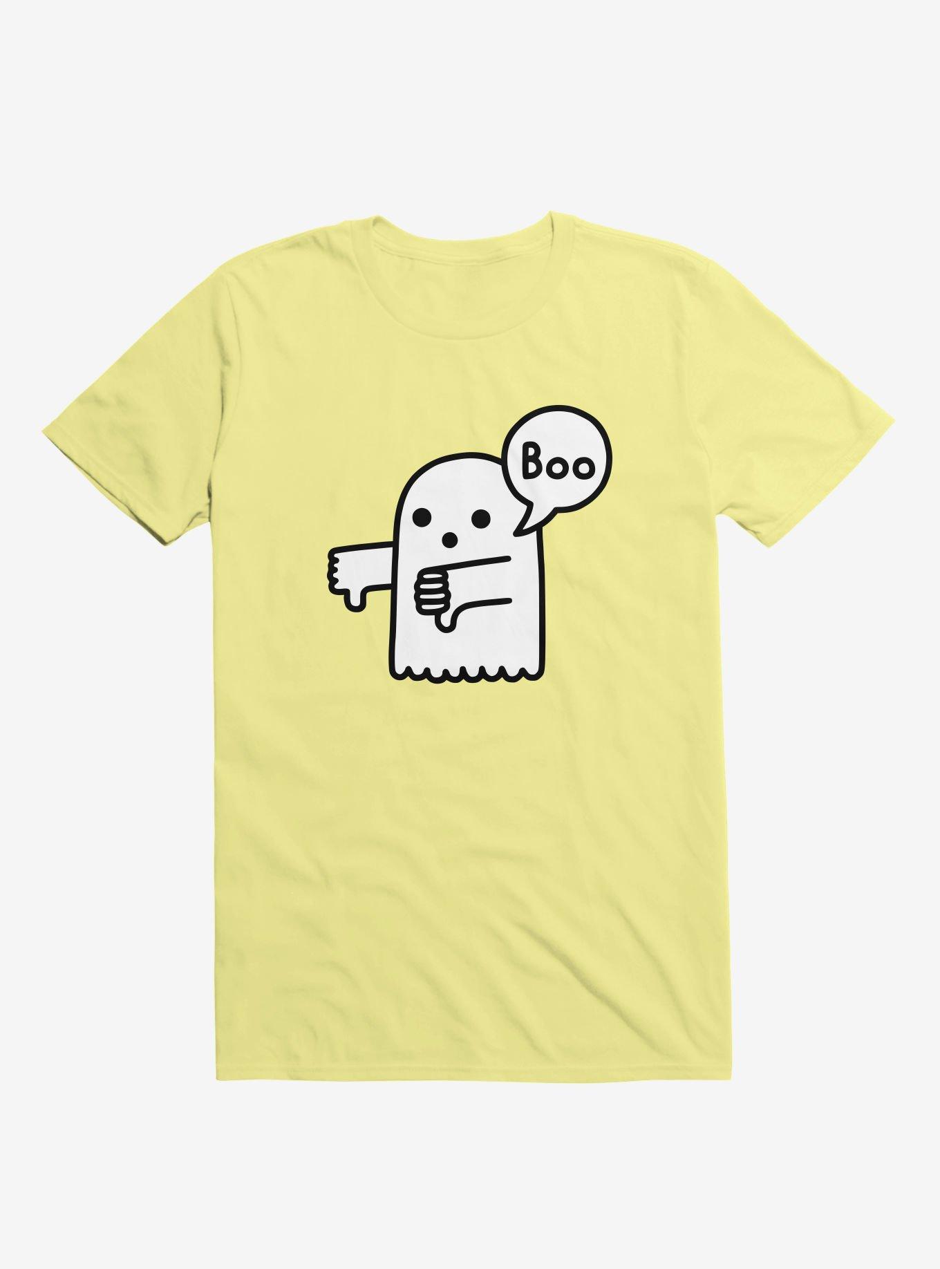 Ghost Of Disapproval Yellow T-Shirt, , hi-res
