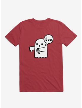 Ghost Of Disapproval Red T-Shirt, , hi-res